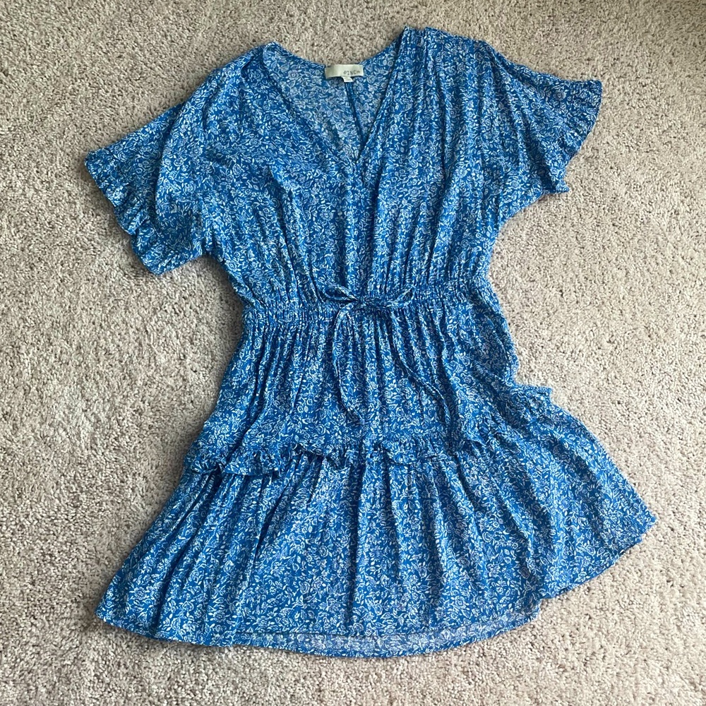 Blue & White boutique dress